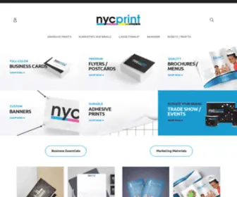 NYCprint.com(NYC Print) Screenshot