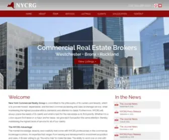 NYCRgroup.com(Commercial Real Estate Sales & Leasing) Screenshot