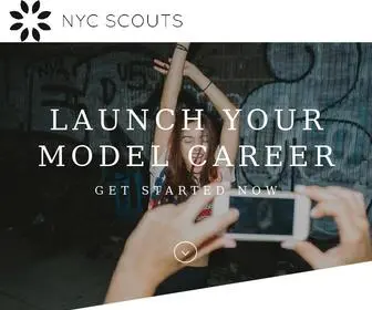 NYCscouts.com(Launch A Modelling Career) Screenshot