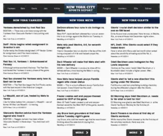 NYCsportsreport.com(New york yankees news) Screenshot