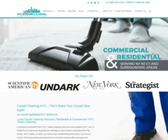 NYCsteamcleaning.com(NYC Carpet Cleaning Service) Screenshot