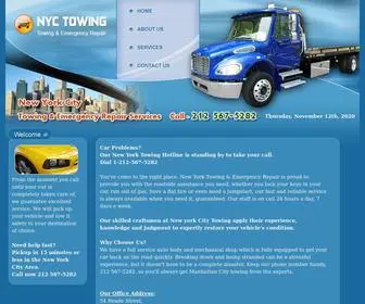 NYctowing.org(NYC Towing) Screenshot