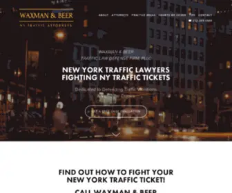 NYCtrafficlawyer.com(NY Traffic Ticket Lawyer) Screenshot