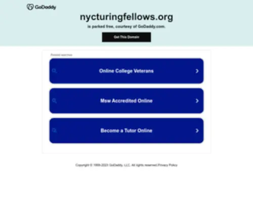 NYcturingfellows.org Screenshot