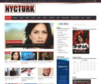 NYcturk.com(Serving the Turkish Community in North America) Screenshot