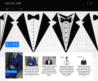 NYctux.com(New York City Tuxedo Shops) Screenshot