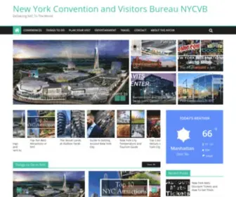 NYCVB.com(The Official New York City Guide to NYC Attractions) Screenshot