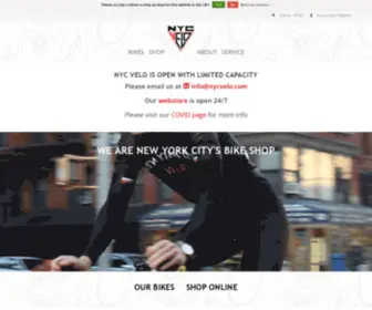 NYcvelo.com(NYC Velo) Screenshot