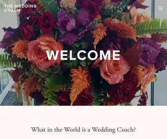 NYcweddingcoach.com(The Wedding Coach) Screenshot