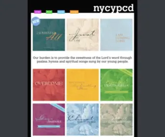 NYCYPCD.org(Consecration) Screenshot