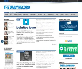 Nydailyrecord.com(The Daily Record in Rochester) Screenshot