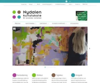 Nydalenkunstskole.no(NYDALEN KUNSTSKOLE) Screenshot