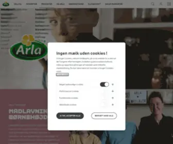 NYddetgode.dk(Arla®) Screenshot