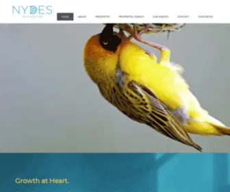 Nydesproperties.co.za(Growth at Heart) Screenshot