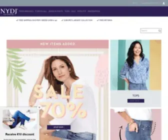 NYDJ.eu(NYDJ) Screenshot