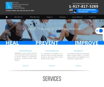 NYDnrehab.com(The best physical therapist in NYC) Screenshot