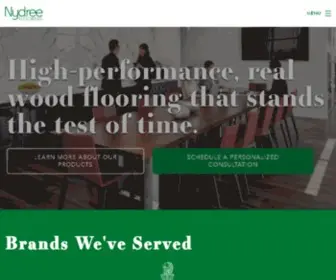 NYdreeflooring.com(Manufacturer of the highest quality engineered wood flooring in the USA) Screenshot