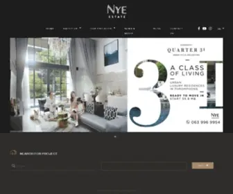 Nyeestate.com(Nye Estate) Screenshot