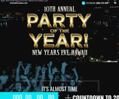 Nyehawaii.com(NYETHE 10TH ANNUAL PARTY OF THE YEAR IS COMING) Screenshot