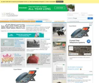Nyest.hu(Nyelv és Tudomány) Screenshot