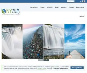 Nyfalls.com(New York Waterfalls) Screenshot