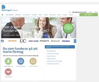 Nyforetagarcentrum.com(NyföretagarCentrum Sverige) Screenshot