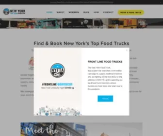 NYfta.org(New York Food Truck Association) Screenshot