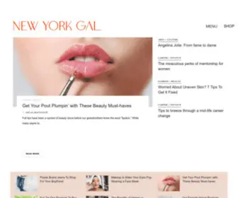 Nygal.com(New York Gal) Screenshot