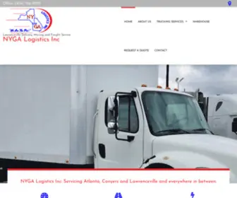 Nygalogistics.com(Atlanta Home) Screenshot