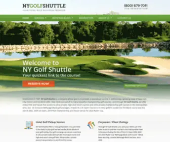 Nygolfshuttle.com(Your quickest link to Bethpage Black and other Ultra private U.S) Screenshot