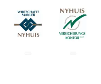 Nyhuis-Online.de(Wirtschaftsmakler Nyhuis GmbH) Screenshot