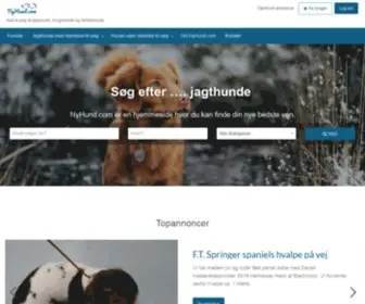 Nyhund.com(Køb) Screenshot