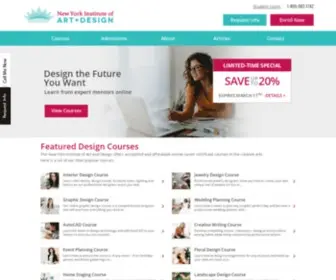 Nyiad.edu(Online Design Courses) Screenshot
