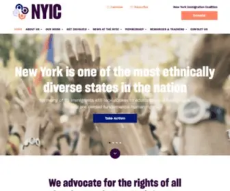 Nyic.org(New York Immigration Coalition) Screenshot