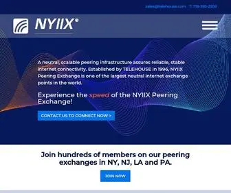 Nyiix.net(NYIIX Peering Exchange by Telehouse) Screenshot