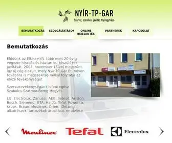 Nyirgar.hu(Bemutatkozás) Screenshot