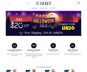 Nyjacket.com(NY Jacket) Screenshot