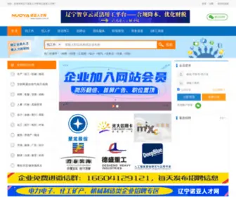 Nyjob.com.cn(辽宁诺亚人才网) Screenshot