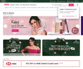 Nykaa.com(Buy Cosmetics Online) Screenshot
