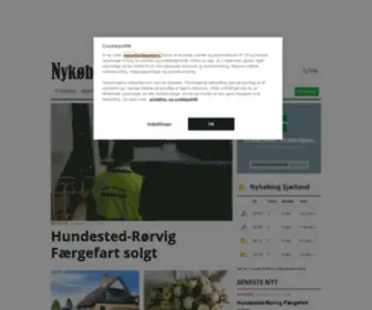 Nykavis.dk(Nyheder fra NykÃ¸bing Avis) Screenshot