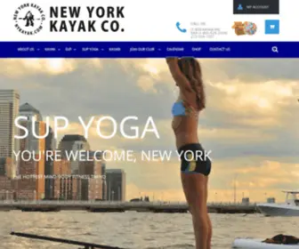 Nykayak.com(New York Kayak Company) Screenshot