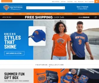NYknicksstore.com(New York Knicks Apparel) Screenshot