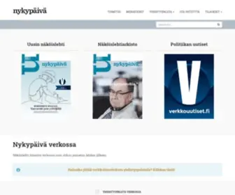 NYKypaiva.fi(Nykypäivä) Screenshot