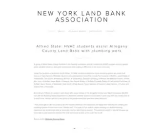 Nylandbanks.org(New York Land Bank Association) Screenshot