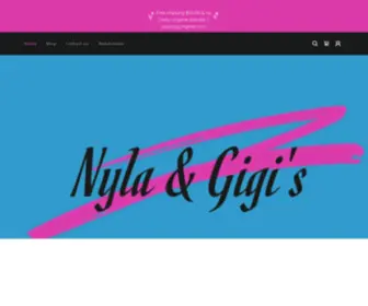 Nylangigi.com(Nyla&Gigi's) Screenshot