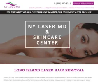 Nylasermd.com(NY Laser MD) Screenshot