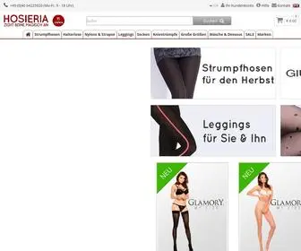 Nylons-Strumpfhosen-Shop.de(Strumpfhosen, Leggings & Socken gÃŒnstig online Kaufen) Screenshot