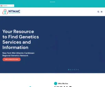 Nymac.org(Regional Genetics Network) Screenshot