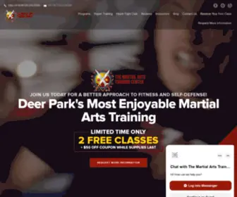 Nymatc.com(Deer Park Martial Arts and Fitness Kickboxing Classes) Screenshot