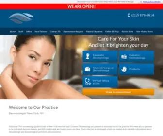 NYMCDerm.com(New York Dermatologist) Screenshot